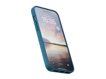 Чохол Njord Fabric MagSafe Case for iPhone 15 Plus Deep Sea (NA52FA01)