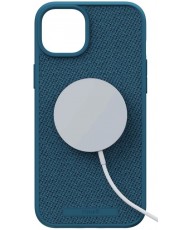Чехол Njord Fabric MagSafe Case for iPhone 15 Plus Deep Sea (NA52FA01)