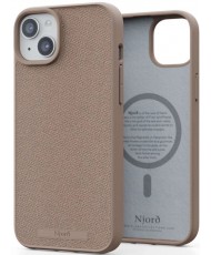 Чехол Njord Fabric MagSafe Case for iPhone 15 Plus Pink Sand (NA52FA12)