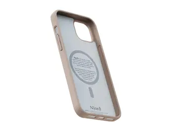 Чохол Njord Fabric MagSafe Case for iPhone 15 Plus Pink Sand (NA52FA12)