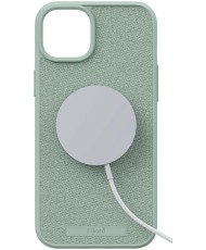 Чехол Njord Fabric MagSafe Case for iPhone 15 Plus Turquoise (NA52FA13)