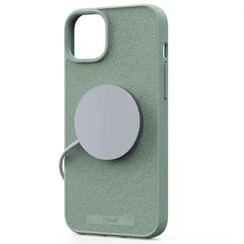 Чохол Njord Fabric MagSafe Case for iPhone 15 Plus Turquoise (NA52FA13)