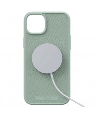 Чохол Njord Fabric MagSafe Case for iPhone 15 Plus Turquoise (NA52FA13)