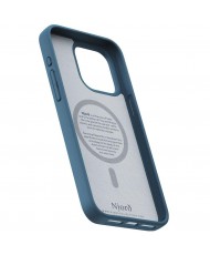 Чехол Njord Fabric MagSafe Case for iPhone 15 Pro Deep Sea (NA53FA01)
