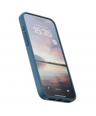 Чохол Njord Fabric MagSafe Case for iPhone 15 Pro Deep Sea (NA53FA01)