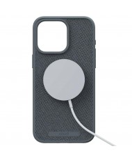 Чохол Njord Fabric MagSafe Case for iPhone 15 Pro Max Dark Grey (NA54FA09)