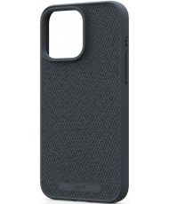 Чохол Njord Fabric MagSafe Case for iPhone 15 Pro Dark Grey (NA53FA09)