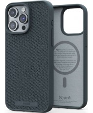 Чехол Njord Fabric MagSafe Case for iPhone 15 Pro Max Dark Grey (NA54FA09)