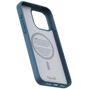 Чохол Njord Fabric MagSafe Case for iPhone 15 Pro Max Deep Sea (NA54FA01)
