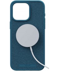 Чохол Njord Fabric MagSafe Case for iPhone 15 Pro Max Deep Sea (NA54FA01)