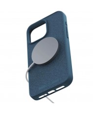 Чехол Njord Fabric MagSafe Case for iPhone 15 Pro Max Deep Sea (NA54FA01)