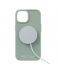 Чохол Njord Fabric MagSafe Case for iPhone 15 Turquoise (NA51FA13)