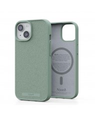 Чехол Njord Fabric MagSafe Case for iPhone 15 Turquoise (NA51FA13)