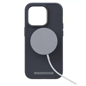 Чехол Njord Genuine Leather MagSafe Case for iPhone 14 Pro Black (NA43GL00U)
