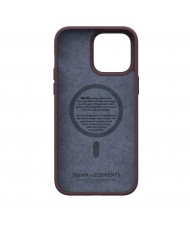 Чехол Njord Genuine Leather MagSafe Case for iPhone 14 Pro Dark Brown (NA43GL05U)