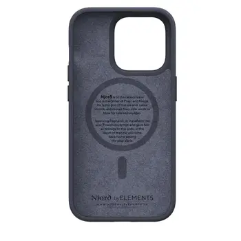 Чехол Njord Genuine Leather MagSafe Case for iPhone 14 Pro Max Black (NA44GL00U)