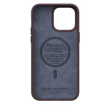 Чехол Njord Genuine Leather MagSafe Case for iPhone 14 Pro Max Dark Brown (NA44GL05U)