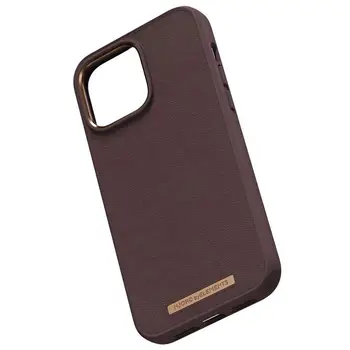 Чехол Njord Genuine Leather MagSafe Case for iPhone 14 Pro Max Dark Brown (NA44GL05U)