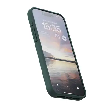 Чохол Njord Salmon Leather MagSafe Case Dark Green для iPhone 15 Pro Max (NA54SL02)