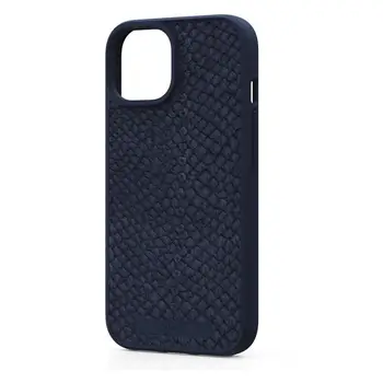 Чохол Njord Salmon Leather MagSafe Case Petrol Blue for iPhone 15 Pro Max (NA54SL01)
