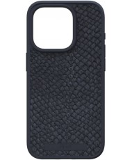 Чохол Njord Salmon Leather MagSafe Case for iPhone 15 Pro Max Black (NA54SL00)