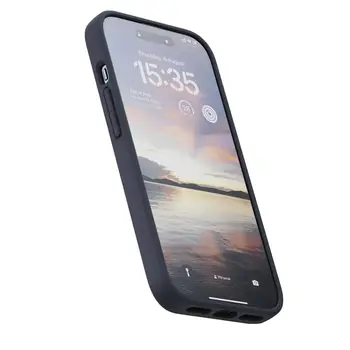 Чохол Njord Salmon Leather MagSafe Case for iPhone 15 Pro Max Black (NA54SL00)