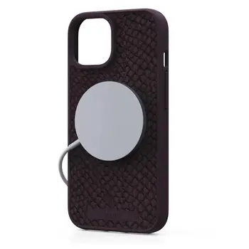 Чехол Njord Salmon Leather MagSafe Case for iPhone 15 Rust (NA51SL03)