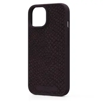 Чехол Njord Salmon Leather MagSafe Case for iPhone 15 Rust (NA51SL03)