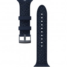 Ремешок Njord Salmon Leather Strap для Apple Watch 45mm/44mm Petrol (SL14121)