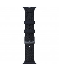 Ремінець Njord Salmon Leather Strap для Apple Watch 41mm/40mm Dark Grey (SL14110)