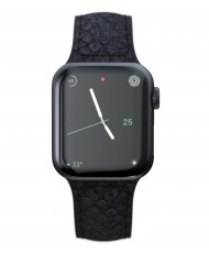 Ремінець Njord Salmon Leather Strap для Apple Watch 41mm/40mm Dark Grey (SL14110)