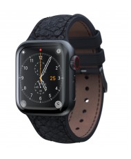 Ремінець Njord Salmon Leather Strap для Apple Watch 41mm/40mm Dark Grey (SL14110)