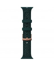 Ремінець Njord Salmon Leather Strap для Apple Watch 45mm/44mm Dark Green (SL14122)