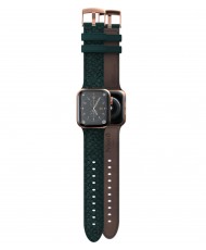 Ремінець Njord Salmon Leather Strap для Apple Watch 45mm/44mm Dark Green (SL14122)