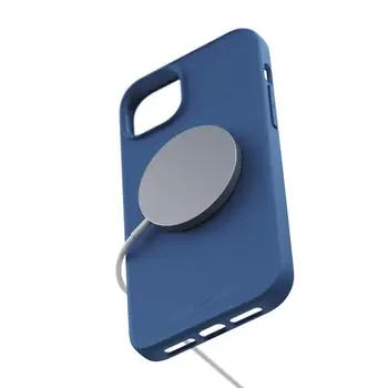 Чехол Njord Slim MagSafe Case for iPhone 15 Blue (NA51GR10)