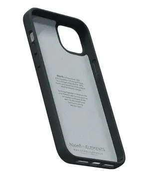 Чехол Njord Suede Comfort+ Case for iPhone 14 Plus Black (NA42CM00)