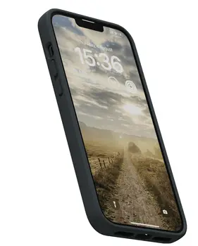 Чехол Njord Suede Comfort+ Case for iPhone 14 Plus Black (NA42CM00)