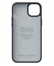 Чохол Njord Suede Comfort+ Case for iPhone 14 Plus Black (NA42CM00)