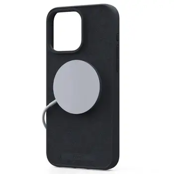 Чохол Njord Suede MagSafe Case Black для iPhone 15 Pro Max (NA54SU00)