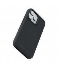 Чехол Njord Suede MagSafe Case Black for iPhone 15 Pro (NA53SU00)