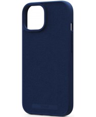 Чохол Njord Suede MagSafe Case for iPhone 15 Navy Blue (NA51SU01)