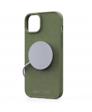Чохол Njord Suede MagSafe Case for iPhone 15 Olive (NA51SU06)