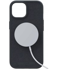 Чехол Njord Suede MagSafe Case for iPhone 15 Plus Black (NA52SU00)
