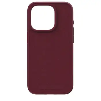 Чехол Njord Suede MagSafe Case for iPhone 15 Pro Crimson Red (NA53SU11)