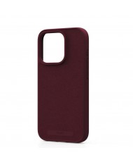 Чохол Njord Suede MagSafe Case for iPhone 15 Pro Max Crimson Red (NA54SU11)