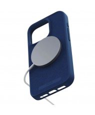 Чехол Njord Suede MagSafe Case for iPhone 15 Pro Max Navy Blue (NA54SU01)