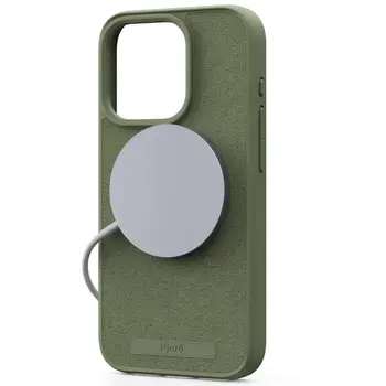 Чохол Njord Suede MagSafe Case for iPhone 15 Pro Max Olive (NA54SU06)
