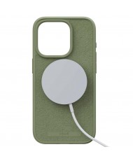 Чехол Njord Suede MagSafe Case for iPhone 15 Pro Max Olive (NA54SU06)