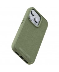 Чохол Njord Suede MagSafe Case for iPhone 15 Pro Max Olive (NA54SU06)