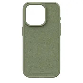 Чехол Njord Suede MagSafe Case for iPhone 15 Pro Olive (NA53SU06)